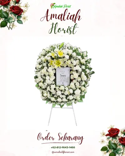 Krans Bunga Duka Cita di Cibuniwangi